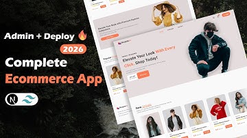 Build and Deploy Next JS Ecommerce Application - Complete Next JS Ecommerce Store