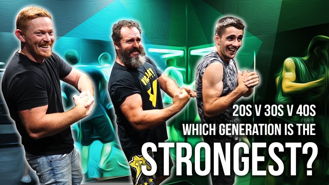 Which Generation is the Strongest? 20s 30s or 40s? - YouTube