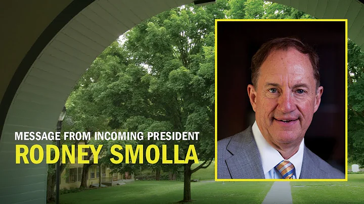 A Message from Incoming President Rodney A. Smolla