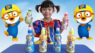 Đi Siêu Thị Hàn Quốc K-Mart Mua Và Uống Thử Nước Ngọt Pororo ❤ AnAn ToysReview TV ❤