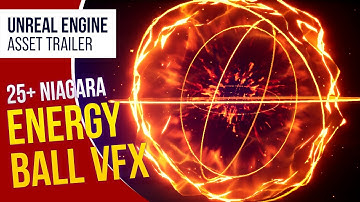 UE5 l 25+ Energy Ball VFX Pack l Unreal Engine 5 (Trailer)