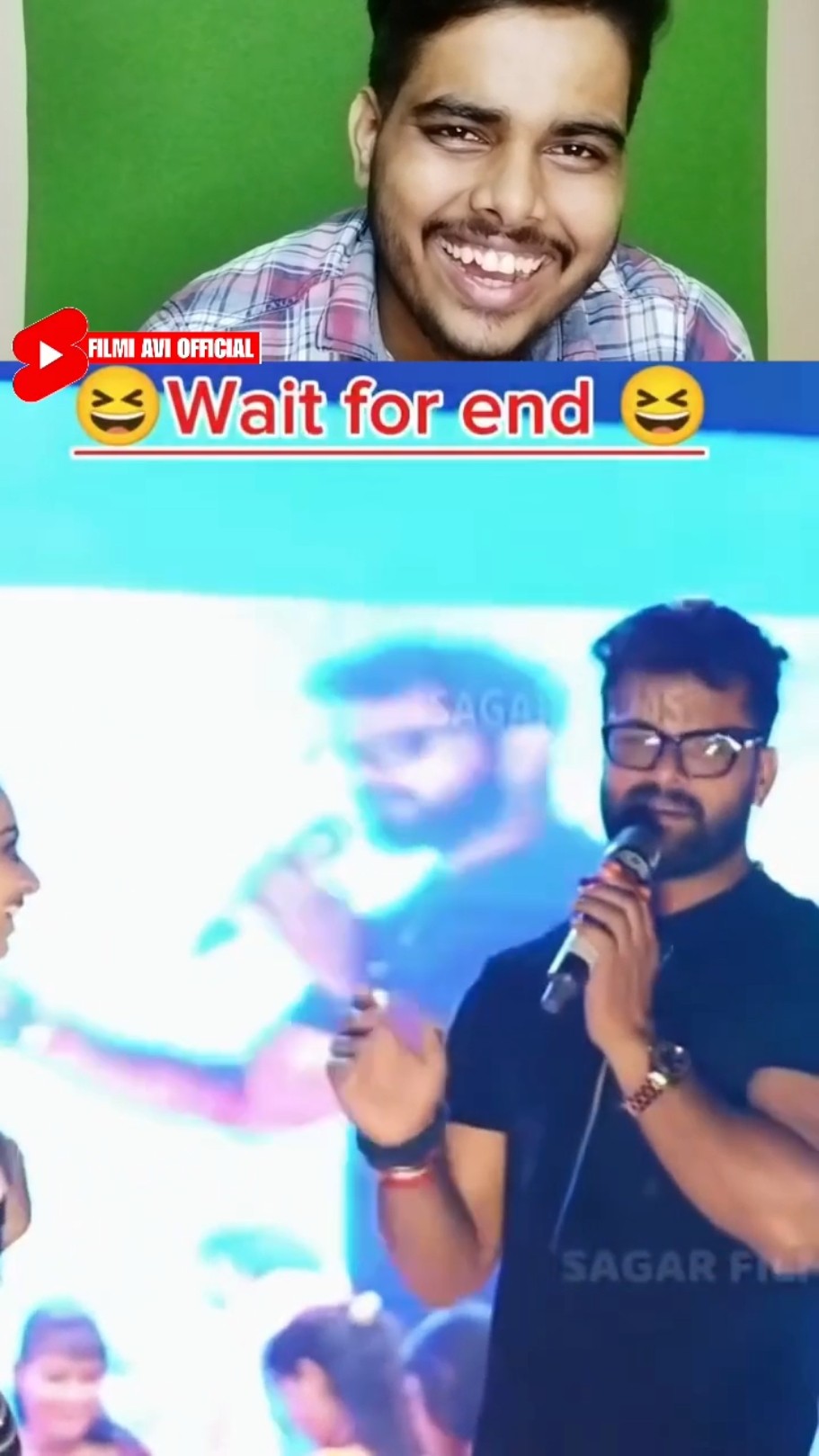 Khesari Lal Yadav Stage Show Comedy Video | Reaction Video | #shorts #remix