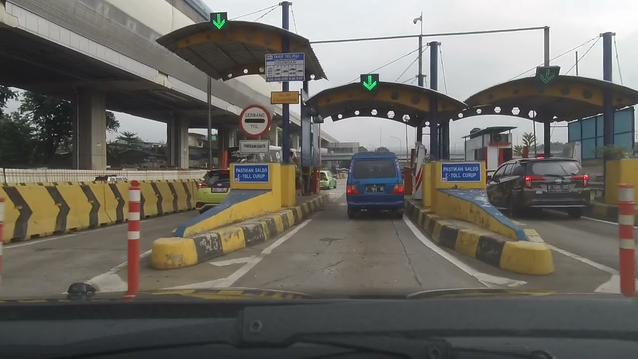 Suasana Jalan Tol Lingkar Luar Jakarta Dari Jagorawi ke MBZ 2023