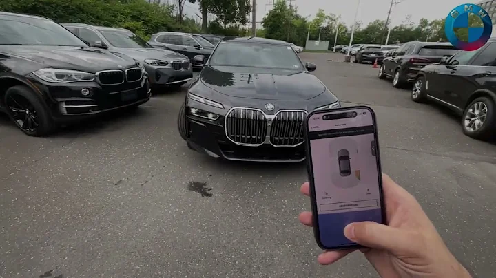 BMW Remote Control Parking (Step-by-step)