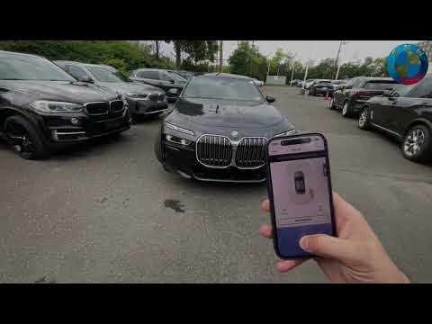 BMW Remote Control Parking (Step-by-step)