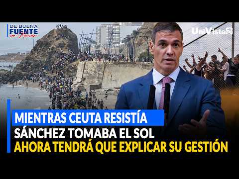 Mientras Ceuta resistía, Sánchez tomaba el sol; ahora tendrá que explicar su gestión