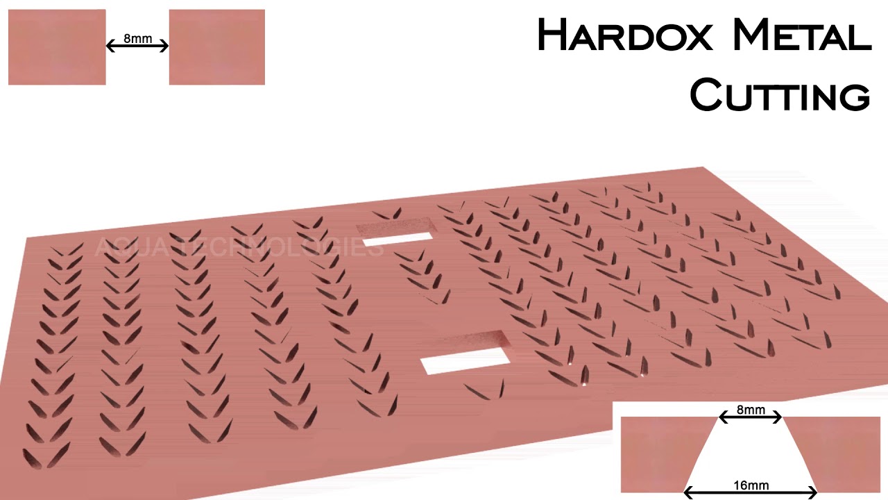 3D waterjet Cutting - 5 axis waterjet cutting job works