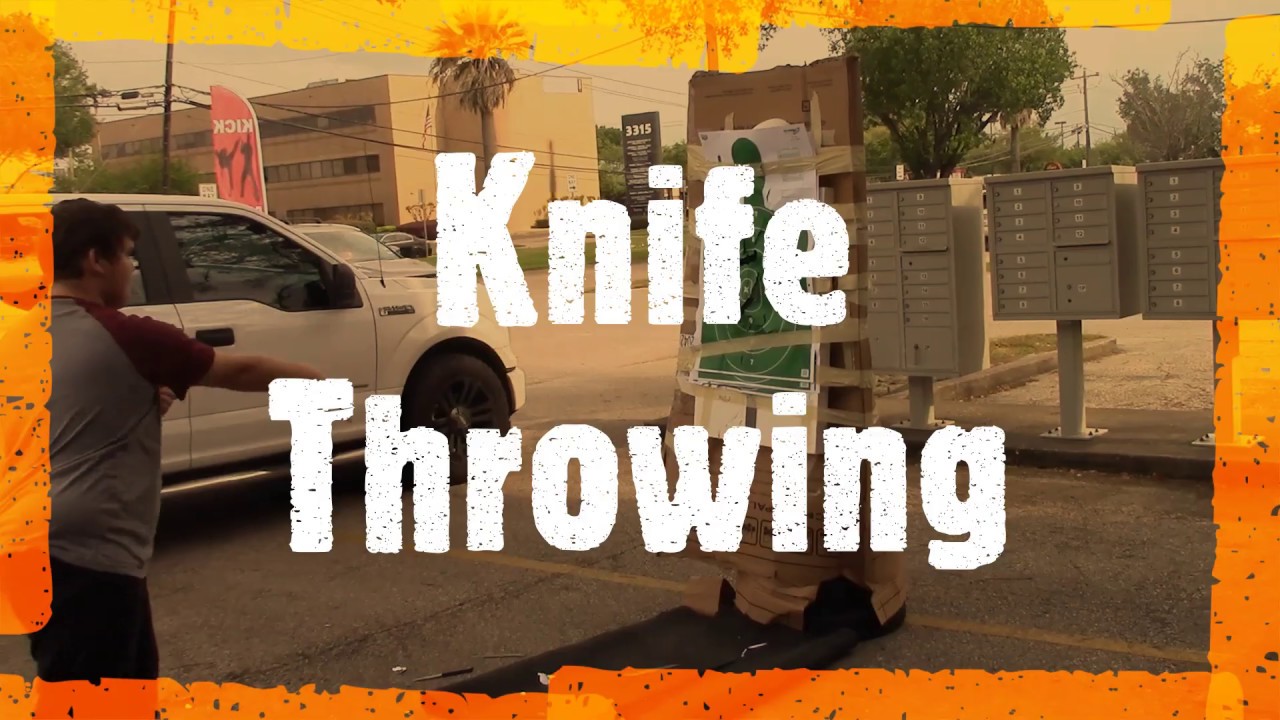 Knife Throwing Class Houston Texas YouTube
