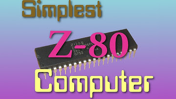 Simplest possible homebrew Z80 8-bit computer