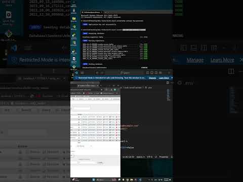 Laravel Run Migrations