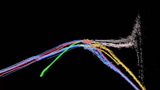 Multiple states in highly turbulent Taylor--Couette flow