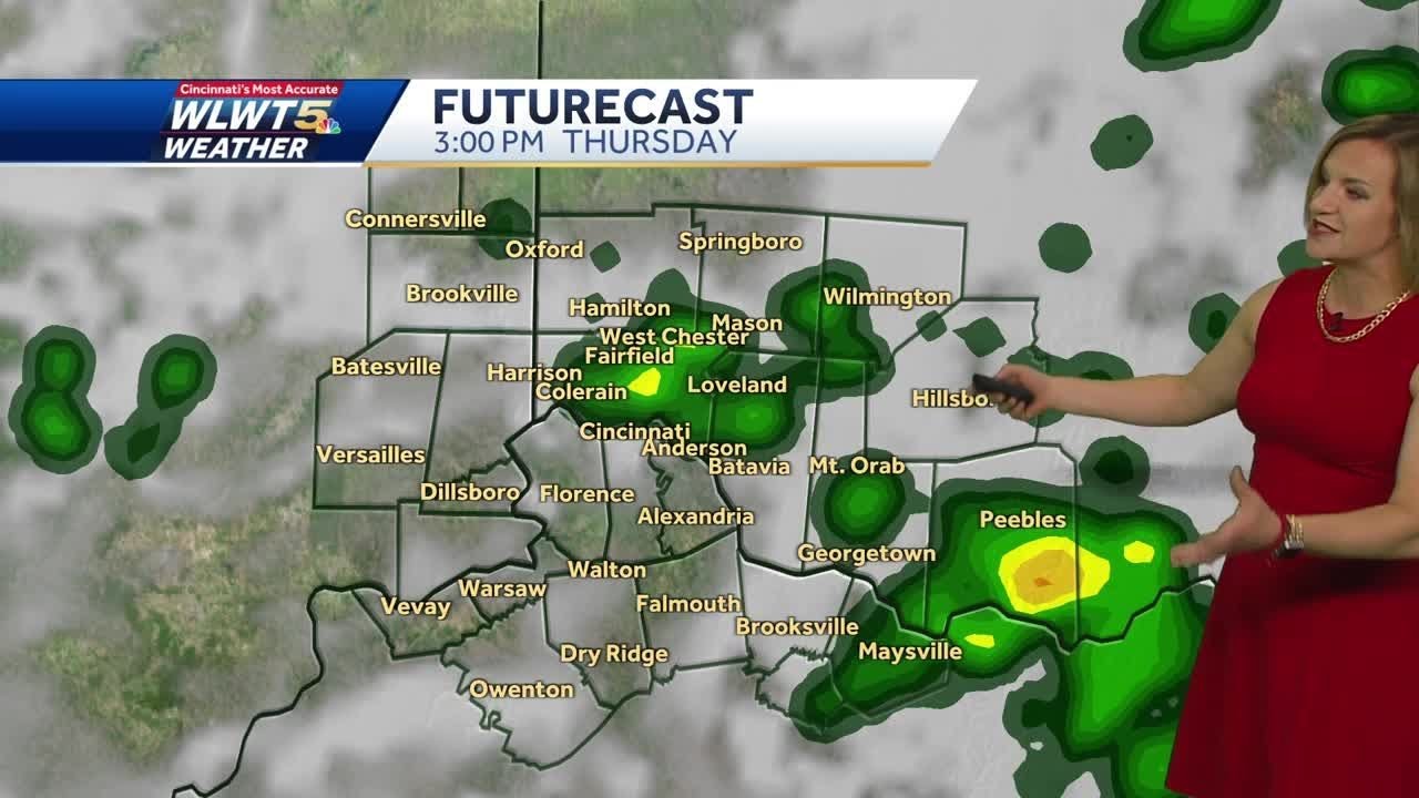 Off and On Rain Into the Holiday Weekend - YouTube