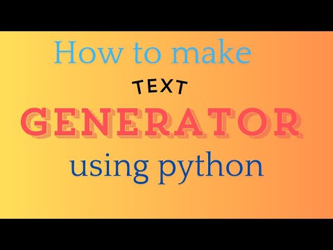How to make