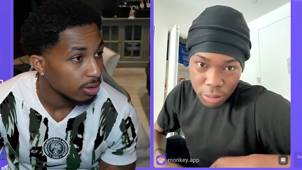 DDG Goes On The Monkey App! *WHOLESOME*