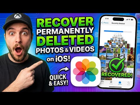 🔄 RECOVER PERMANENTLY DELETED PHOTOS iOS 2026 ✅ iPhone/iPad Without Backup