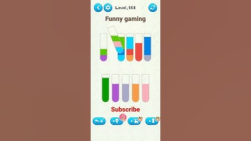 water sort puzzle game level 568 #numpuz #androidgames #funnygaming #gameplay #gamer #games #shorts