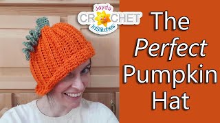 Perfect Pumpkin Hat - FAST & EASY - Crochet Pattern & Tutorial