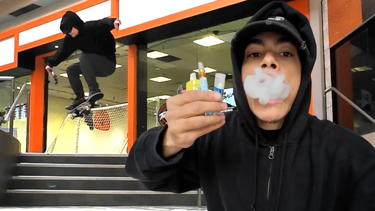 Skating At The Mall OFF CARTS