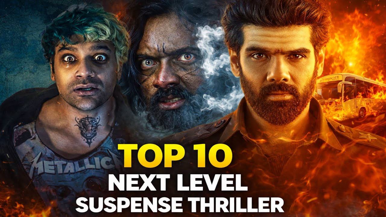 Top 10 South Indian Suspense Thriller Movies Hindi Dubbed 2026 | Murder ...