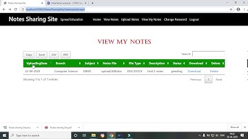 #12 ASP.NET Project Development | Notes Sharing Site | Hindi
