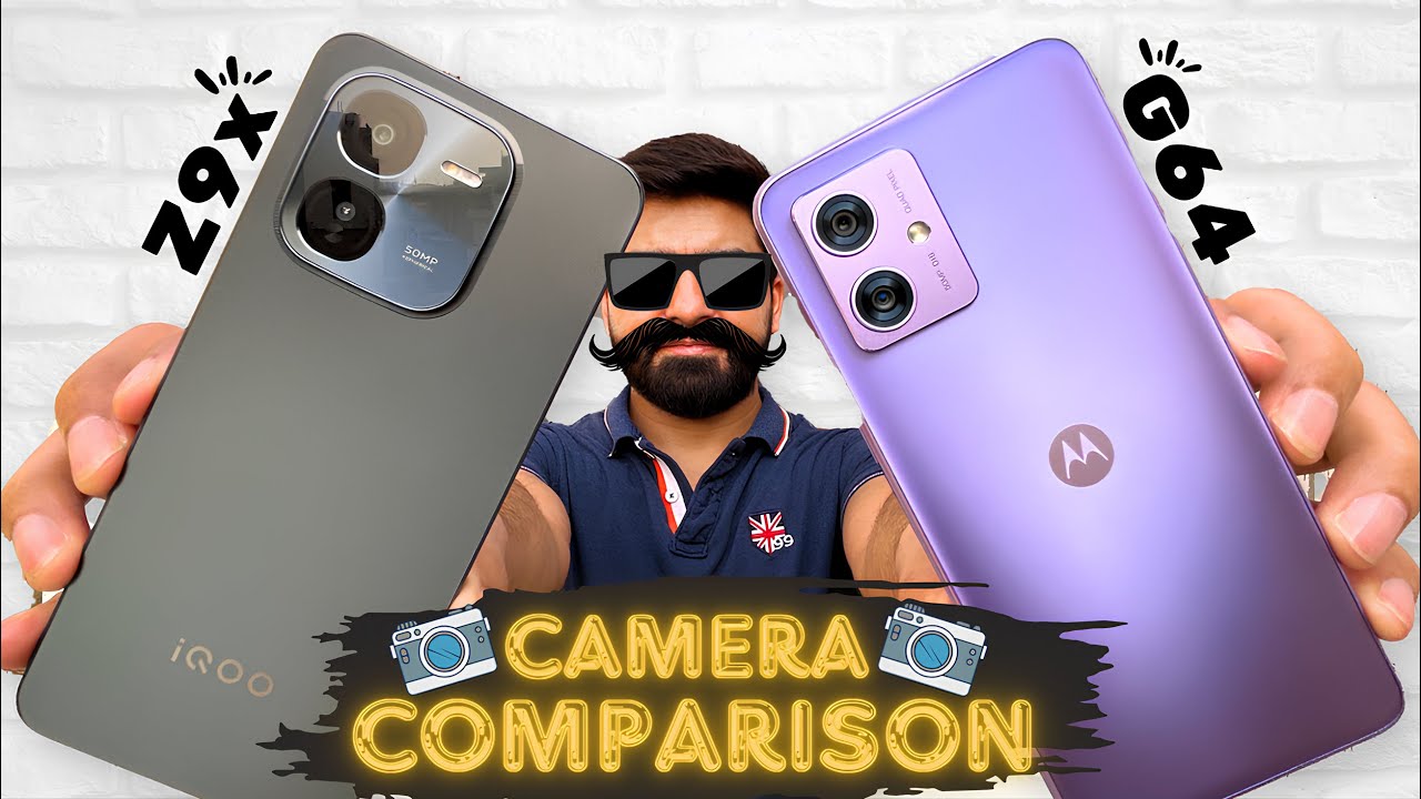 Moto G64 5G vs iQOO Z9x 📷 Camera Comparison 🔥 | PERFECT UNBOX