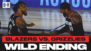 Melo Dagger Sends Memphis Home | Final Minutes of Blazers vs. Grizzlies