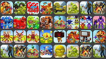 New Update All Monster MeMe VS Nextbots In Playground mod,Sandbox In Space Mod !!!