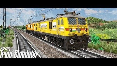 22904 - Bhuj Bandra Terminus AC SF Express | Indian Train Simulator | MSTS LIVE |