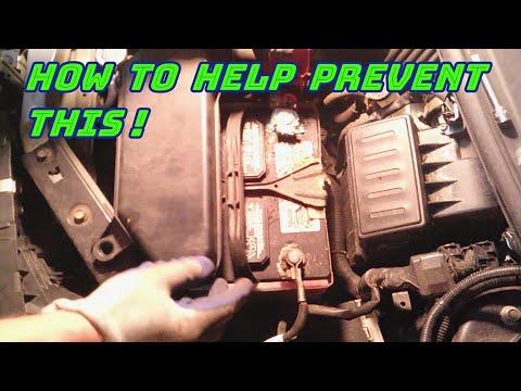 Nissan Cube How To Clean Battery Terminals / How To Stop Battery Corrosion 2011 Nissan Cube