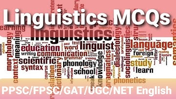 Linguistics MCQs || Solved Linguistics Objective Questions and Answers