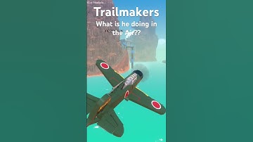 Trailmakers - how tf is he flying?!#trailmakers #aviation #tank #military