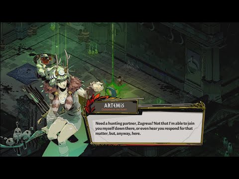 Artemis asks Zagreus
