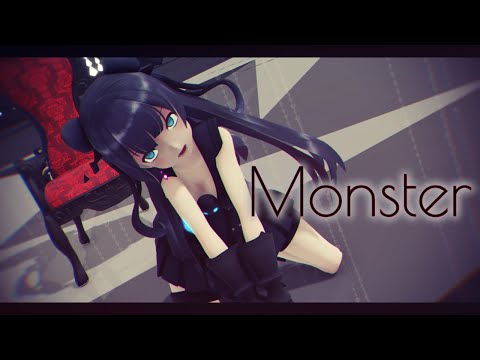 【艦これMMD】Monster/深海軽巡