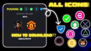 HOW TO ADD All SYMBOL EMOJI TO TEAM NAME ✅️ eFootball 2024 Mobile screenshot 1