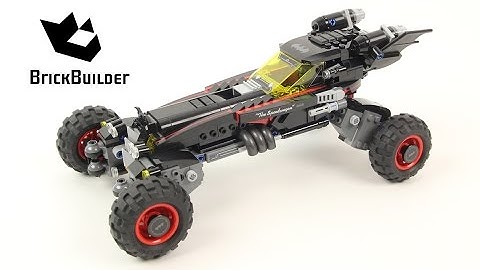 Lego Batman Movie 70905 The Batmobile - Lego Speed Build