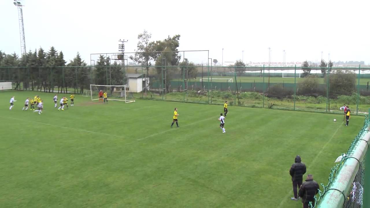 Гол защитника молодежки «Краснодара» Антона Мальцева в ворота венгерского FC REAC