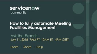 7/11 Ask the Expert: How to fully automate Meeting Facilities Management