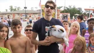 Ben Aaron Visits Splashplex 2016