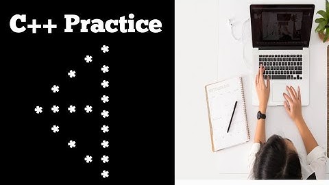 #59 C++ Programming Questions Practice : Star Pattern 35