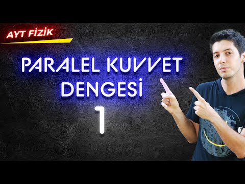 31) Tork ve Denge / Paralel Kuvvetlerin Dengesi Tepki Kuvvetleri Örnek Soru Çözümleri #aytfizikdenge