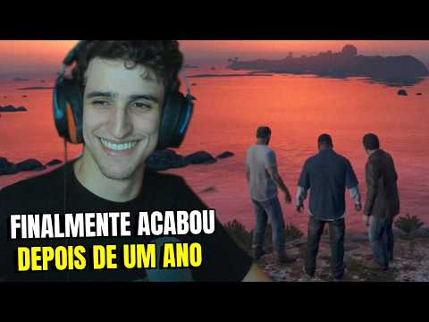 DEMOROU 1 ANO PRA CHEGAR AO FIM DO DESAFIO - GTA V Sem Crime (PARTE 14)