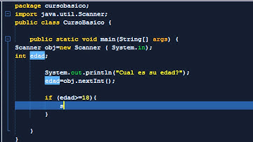 Curso Java 1:9 Sentencia o Condicional IF-ELSE