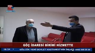 Başkan Büyükgözgöç İdaresi Ofisinde