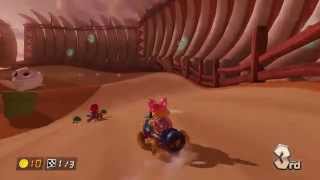Mario Kart 8 Bone-Dry Dunes Direct-Feed HD