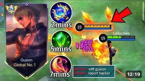 GUSION ROTATION TUTORIAL!! (fast item + combo tips & tricks)