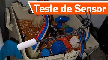 O SEGREDO: Como Testar Sensor Brastemp Consul, Geladeira só Gela em cima, Bloquei de Gelo Frost Free