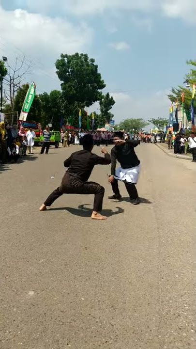 Pencak silat tradisional Indonesia prov.jambi