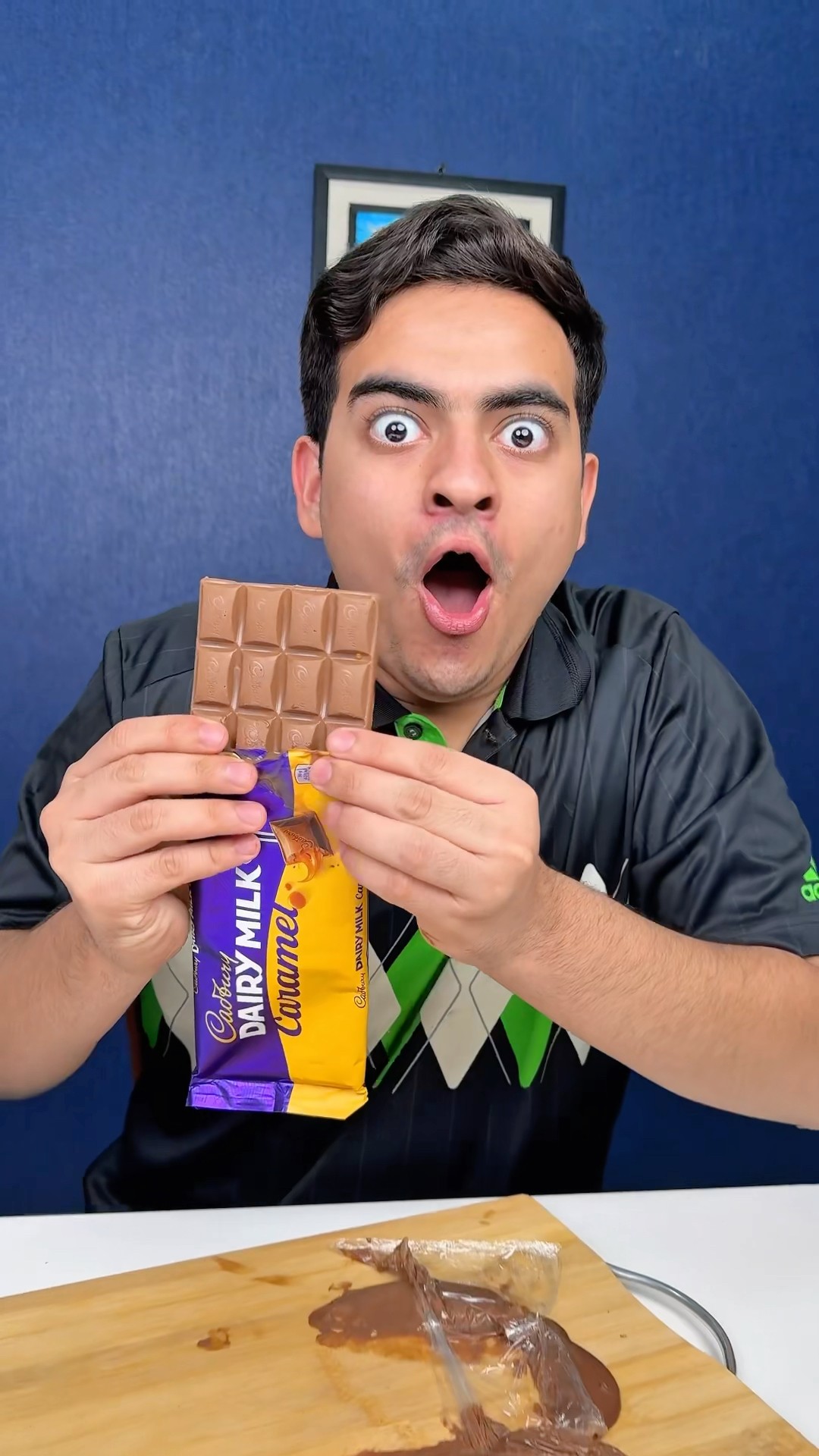 Mairaj don’t like Melted Chocolate ??