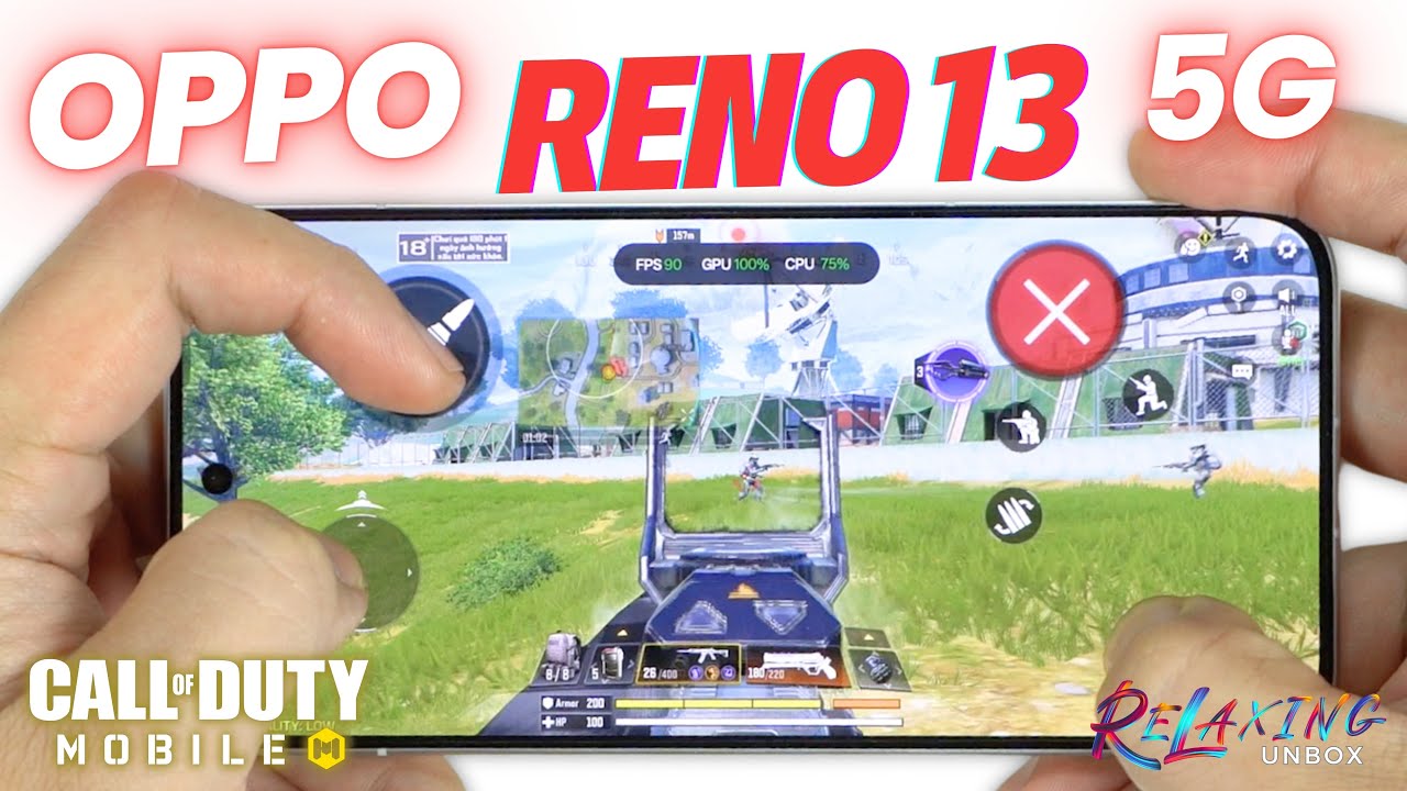Oppo Reno 13 5G Call of Duty Gaming review | FPS & Battery Drain test