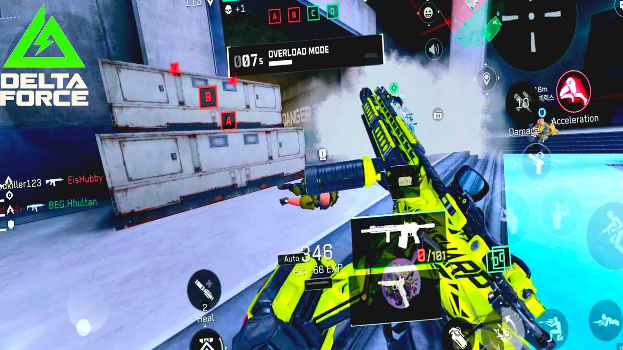 DELTA FORCE MOBILE - VICTORY SHAFTED MAP GAMEPLAY